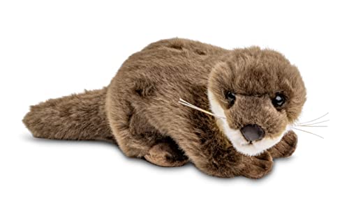 Uni-Toys - Otter Baby, stehend - 26 cm (Länge) - Plüsch-Otter - Plüschtier, Kuscheltier von Uni-Toys