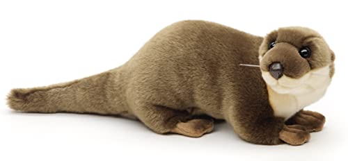 Uni-Toys - Otter, stehend - 45 cm (Länge) - Plüsch-Otter - Plüschtier, Kuscheltier von Uni-Toys