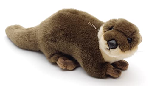 Uni-Toys - Otter, stehend - 32 cm (Länge) - Plüsch-Otter - Plüschtier, Kuscheltier von Uni-Toys