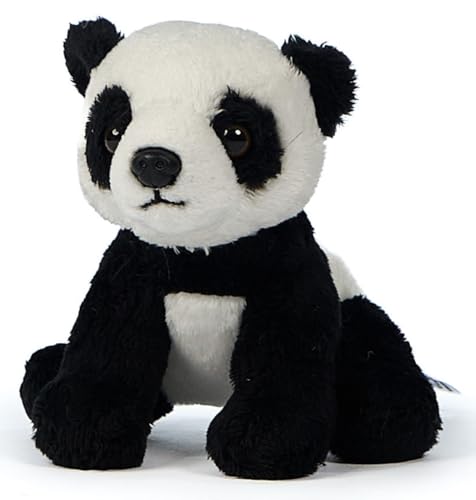 Uni-Toys - Pandabär Plushie - 14 cm (Länge) - Plüsch-Panda - Plüschtier, Kuscheltier von Uni-Toys