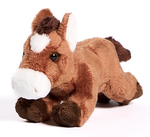 Uni-Toys - Pferd Plushie, liegend - 18 cm (Länge) - Plüschtier, Kuscheltier von Uni-Toys