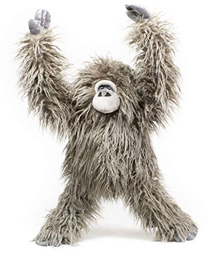 Uni-Toys - Raggy, Gorilla mit Klettverschluss an den Händen - 55 cm (Höhe) - Plüsch-AFFE - Plüschtier, Kuscheltier von Uni-Toys