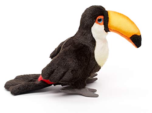 Uni-Toys - Riesentukan - 18 cm (Höhe) - Plüsch-Vogel, Tukan - Plüschtier, Kuscheltier von Uni-Toys