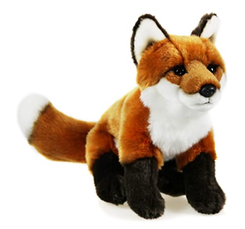 Uni-Toys - Rotfuchs, sitzend - 24 cm (Höhe) BZW. 40 cm (Länge) - Plüsch-Fuchs - Plüschtier, Kuscheltier von Uni-Toys