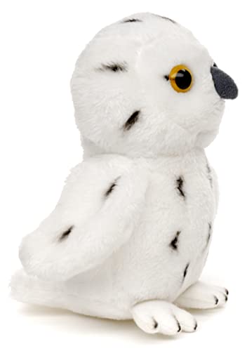 Uni-Toys - Schnee-Eule Plushie - 12 cm (Höhe) - Plüsch-Vogel - Plüschtier, Kuscheltier von Uni-Toys