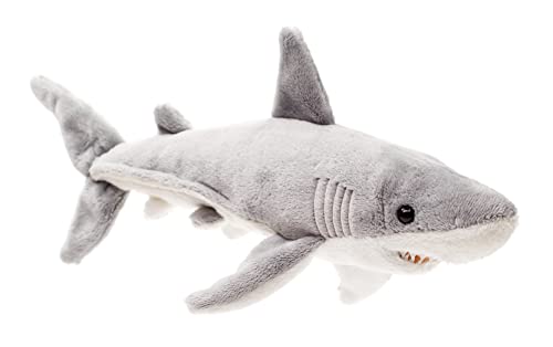 Uni-Toys - Weißer Hai - 25 cm (Länge) - Plüsch-Fisch - Plüschtier, Kuscheltier von Uni-Toys