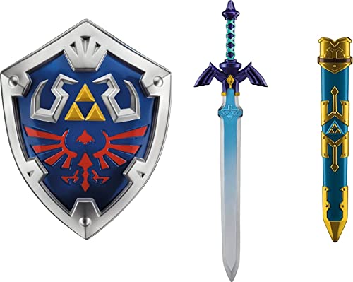 Uni que Kostüm Legend of Zelda Link Schild 48 cm + Schwert und Scheide 66 cm Cosplay Realistisch Hohe Qualität Uni que Kostüm Legend of Zelda Link Schild 48 cm + Schwert und Scheide 66 cm Cosplay Realistisch Hohe Qualität von Uni que