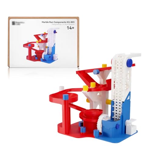 3D Drucker Marbles Run Compatible with Bambulab P1P/P1S,A1/A1 Mini,X1/X1C/X1E Makerworld MH003 Creative Model Kit mit Murmeln und Motor (Gedrucktes Teil Nicht enthalten) von UniTak3D