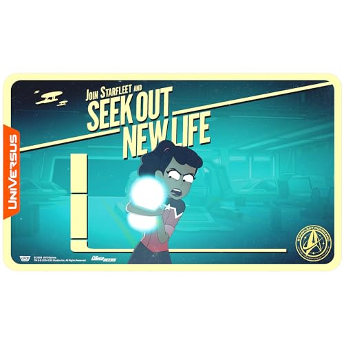 UniVersus: Star Trek: Lower Decks - Beckett Mariner Playmat - 24 x 14 Neoprenmatte, Tabletop Kartenspiel Zubehör, UVS Spiele, Offiziell lizenziert UniVersus: Star Trek: Lower Decks - Beckett Mariner Playmat - 24 x 14 Neoprenmatte, Tabletop Kartenspiel Zubehör, UVS Spiele, Offiziell lizenziert von UniVersus