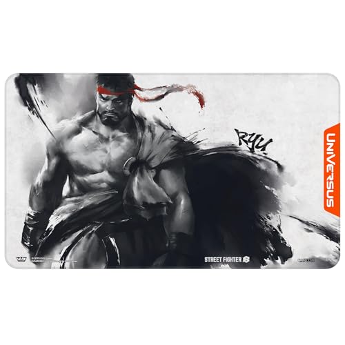 UniVersus: Street Fighter 6 Challenger Series Playmat - Ry - 24x14 Neoprenmatte, Sammlerstück Tabletop Kartenspiel Zubehör, UVS Spiele, Lizenziert von UniVersus