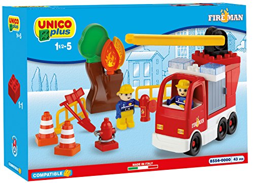 Unico 8554-0000 Plus Feuerwehrmann Feuerwehr, Nd von Unico