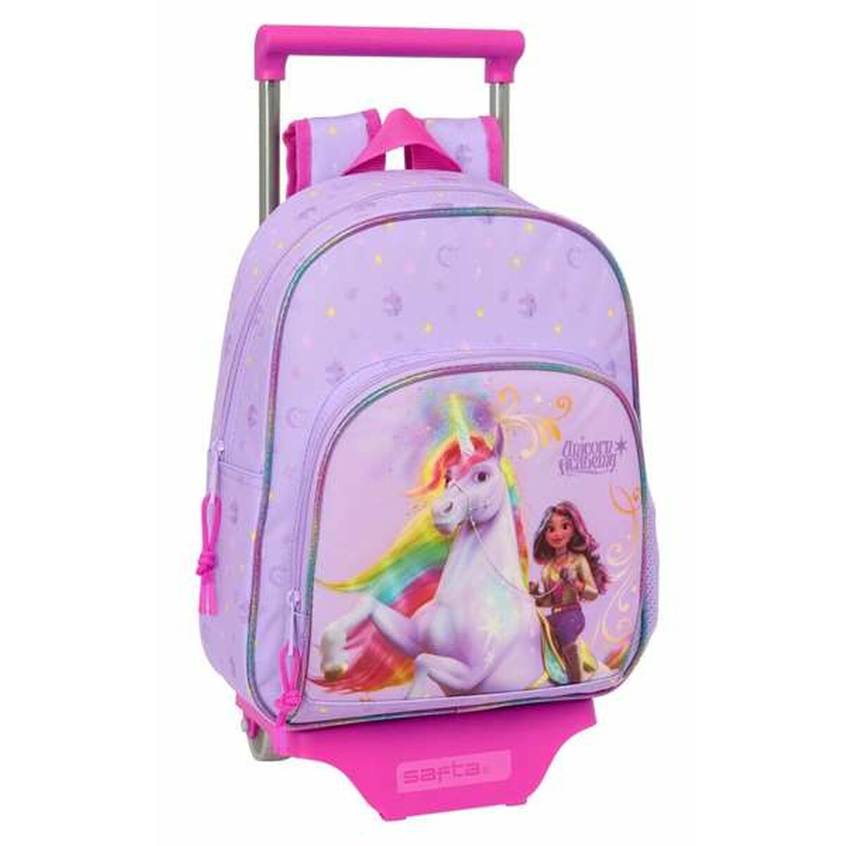 Schulrucksack mit Rollen Unicorn Academy Lila 28 x 34 x 10 cm Schulrucksack mit Rollen Unicorn Academy Lila 28 x 34 x 10 cm von Unicorn Academy