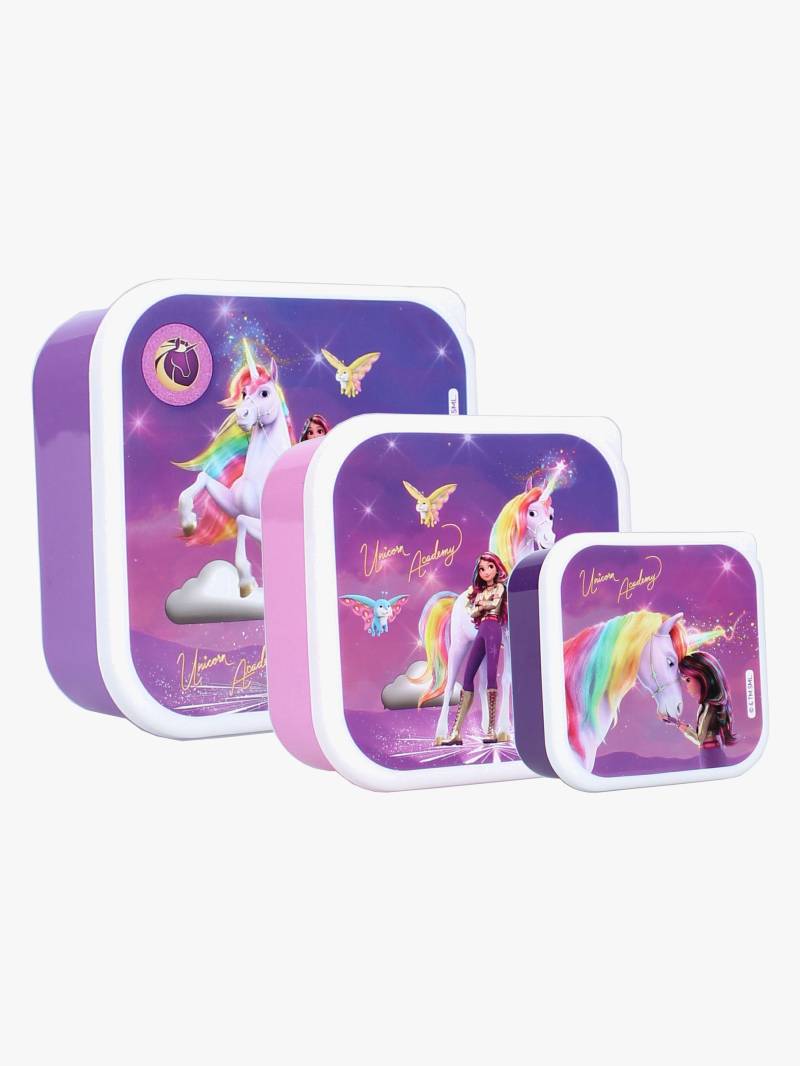Unicorn Academy 3 in 1 Snackbox Fresh Bites, Lila Unicorn Academy 3 in 1 Snackbox Fresh Bites, Lila von Unicorn Academy