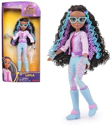 Unicorn Academy Ankleidepuppe Layla - die Originalpuppe zur beliebten Netflix-Serie, 24 cm groß und mit 5 Accessoires für fantasievolles Rollenspiel, für Kinder ab 4 Jahren Unicorn Academy Ankleidepuppe Layla - die Originalpuppe zur beliebten Netflix-Serie, 24 cm groß und mit 5 Accessoires für fantasievolles Rollenspiel, für Kinder ab 4 Jahren von Unicorn Academy