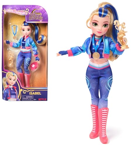 Unicorn Academy Ankleidepuppe Isabel - die Originalpuppe zur beliebten Netflix-Serie, 24 cm groß, mit echtem Haar, abnehmbarer Kleidung und Accessoires, für Kinder ab 4 Jahren Unicorn Academy Ankleidepuppe Isabel - die Originalpuppe zur beliebten Netflix-Serie, 24 cm groß, mit echtem Haar, abnehmbarer Kleidung und Accessoires, für Kinder ab 4 Jahren von Unicorn Academy
