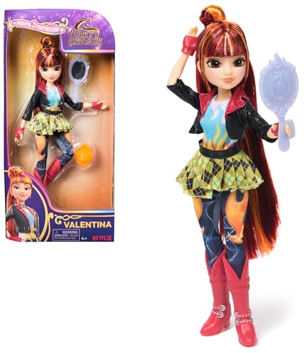 Unicorn Academy Ankleidepuppe Valentina - die Originalpuppe zur beliebten Netflix-Serie, 24 cm groß, mit echtem Haar, Abnehmbarer Kleidung und Accessoires, für Kinder ab 4 Jahren Unicorn Academy Ankleidepuppe Valentina - die Originalpuppe zur beliebten Netflix-Serie, 24 cm groß, mit echtem Haar, Abnehmbarer Kleidung und Accessoires, für Kinder ab 4 Jahren von Unicorn Academy