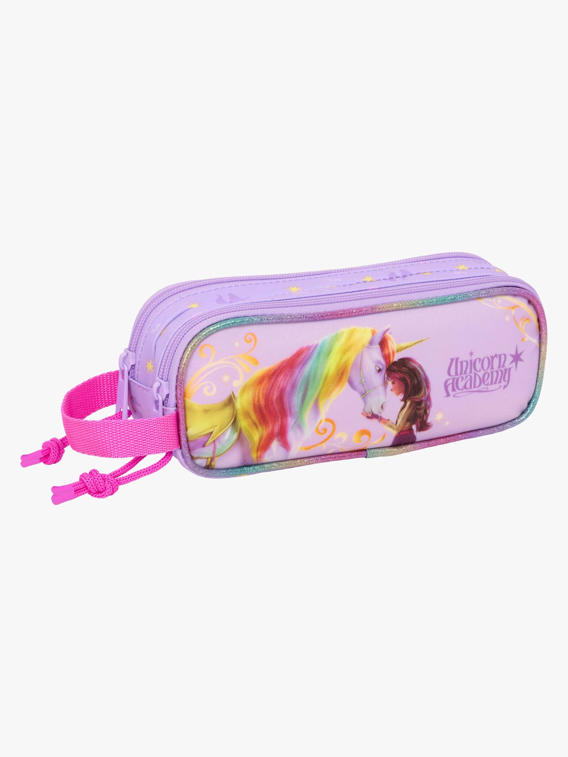 Unicorn Academy Doppel-Federmäppchen, Lila Unicorn Academy Doppel-Federmäppchen, Lila von Unicorn Academy