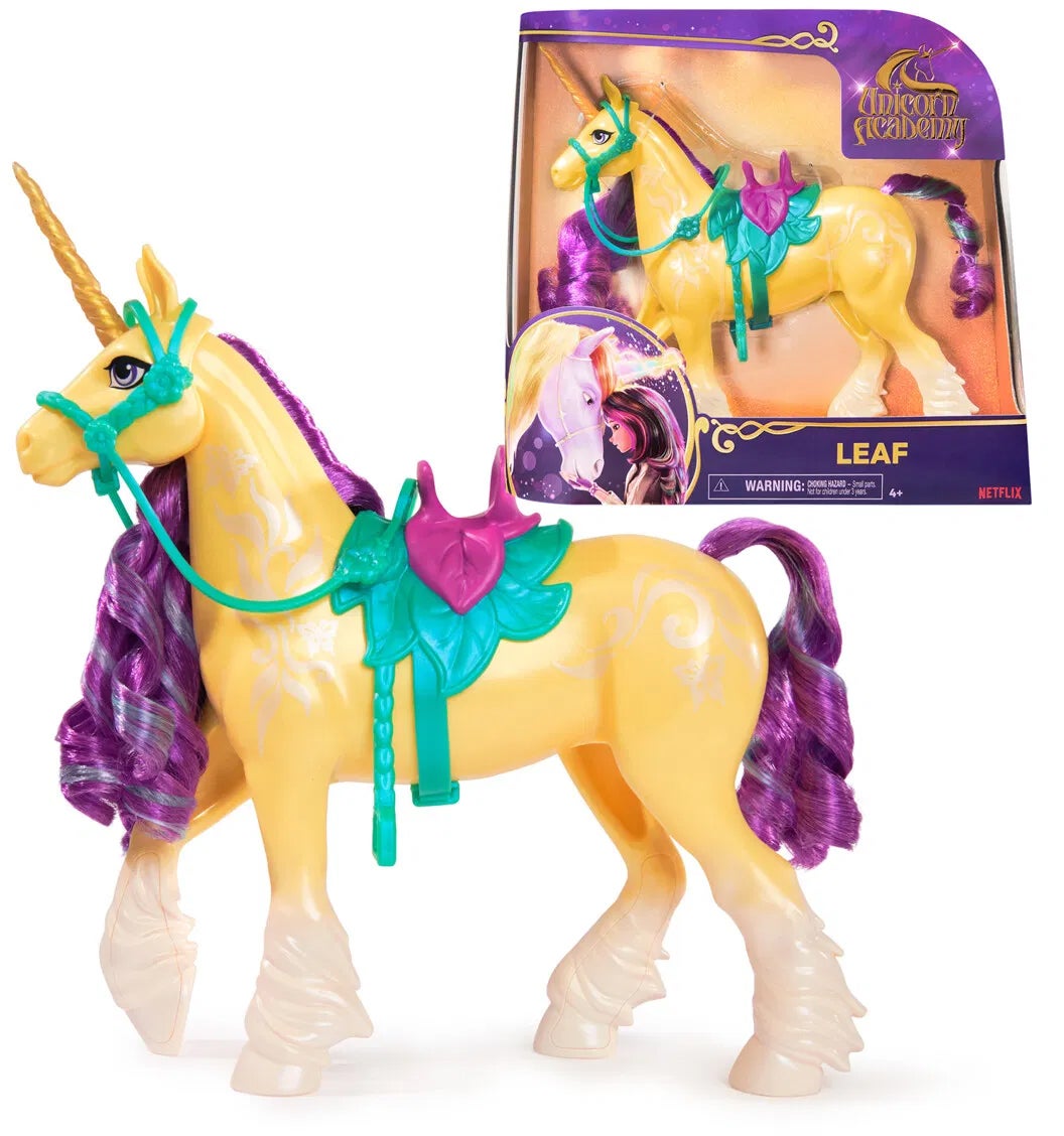 Unicorn Academy Einhorn Leaf 28 cm Unicorn Academy Einhorn Leaf 28 cm von Unicorn Academy