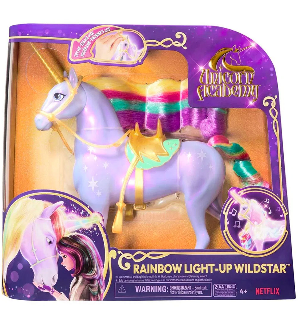Unicorn Academy Einhorn m. Ton/Licht - 28 cm - Wildstar - Unicorn Academy - One Size - Spielzeugfiguren Unicorn Academy Einhorn m. Ton/Licht - 28 cm - Wildstar - Unicorn Academy - One Size - Spielzeugfiguren von Unicorn Academy