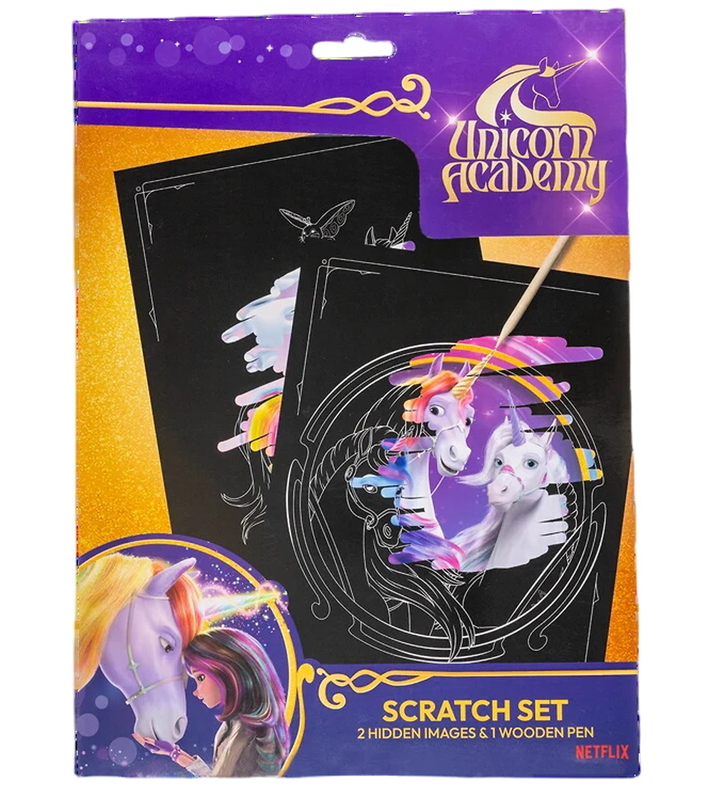 Unicorn Academy Kratzset m. Bleistift - Unicorn Academy - One Size - Malbücher Unicorn Academy Kratzset m. Bleistift - Unicorn Academy - One Size - Malbücher von Unicorn Academy