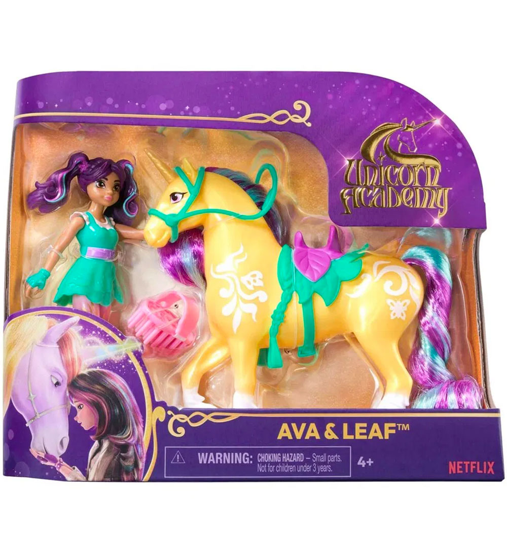 Unicorn Academy Spielfiguren - 13,5 cm - Ava & Leaf - Unicorn Academy - One Size - Spielzeugfiguren Unicorn Academy Spielfiguren - 13,5 cm - Ava & Leaf - Unicorn Academy - One Size - Spielzeugfiguren von Unicorn Academy