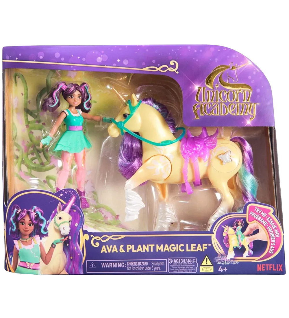 Unicorn Academy Spielfiguren - Ava & Pflanzenmagie Leaf - Unicorn Academy - One Size - Spielzeugfiguren Unicorn Academy Spielfiguren - Ava & Pflanzenmagie Leaf - Unicorn Academy - One Size - Spielzeugfiguren von Unicorn Academy