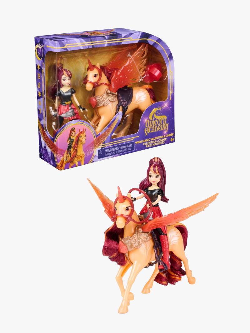 Unicorn Academy Wing Magic Valentina Und Cinder Spielset, Mehrfarbig Unicorn Academy Wing Magic Valentina Und Cinder Spielset, Mehrfarbig von Unicorn Academy