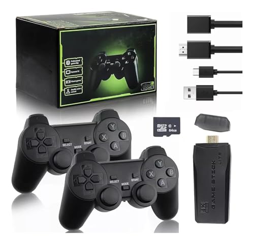 Megadrive SG800 Retro-Konsole, kabellos, inklusive HDMI-Anschluss, 688 vorinstallierte Spiele, Möglichkeit, weitere Spiele hinzuzufügen, Format 4:3 / 16:9, vorwählbar, Spielspeicherfunktion von Unicview