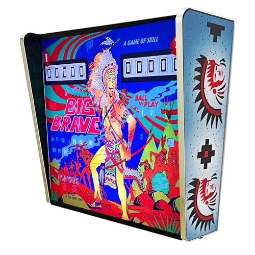 Pincab Flipper Pinball Big Brave, ideal für die Dekoration von Gaming-Räumen, inklusive Fernbedienung mit verschiedenen Beleuchtungsmodi Pincab Flipper Pinball Big Brave, ideal für die Dekoration von Gaming-Räumen, inklusive Fernbedienung mit verschiedenen Beleuchtungsmodi von Unicview