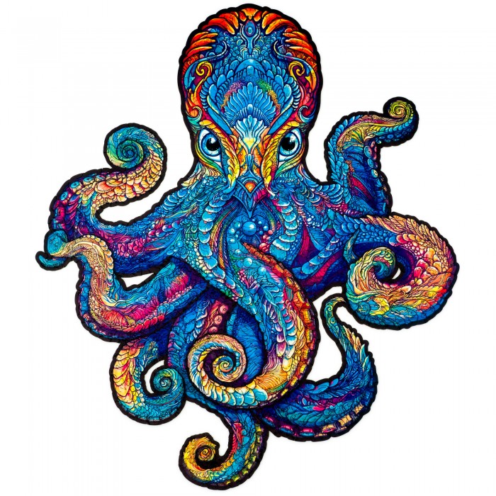 Unidragon - Magnetischer Octopus - Größe M - 200 Teile von Unidragon