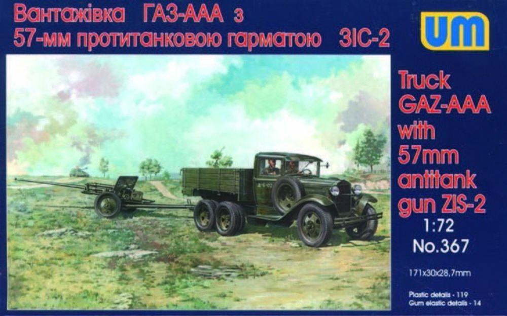 GAZ - AAA mit 57 mm ZIS-2 Antitank gun GAZ - AAA mit 57 mm ZIS-2 Antitank gun von Unimodels
