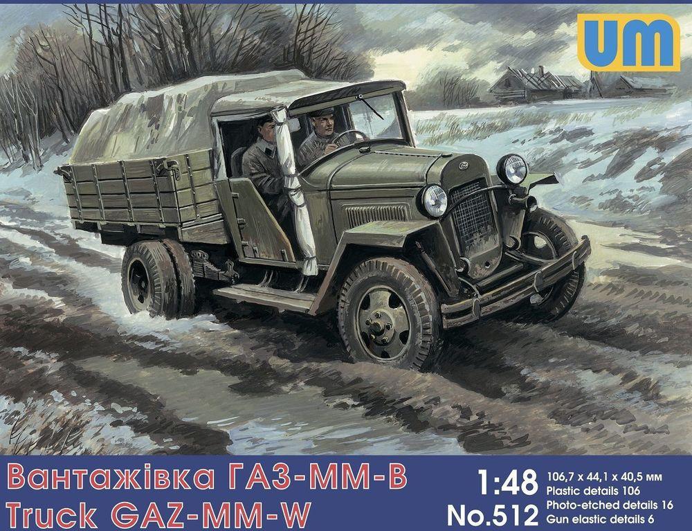 GAZ-MM-W Soviet truck GAZ-MM-W Soviet truck von Unimodels