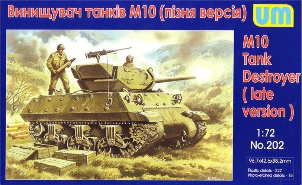 M10 tank destroyer, late M10 tank destroyer, late von Unimodels