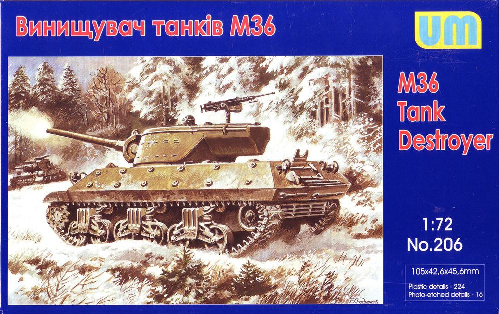 M36 tank destroyer M36 tank destroyer von Unimodels