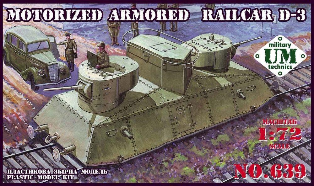 Motorized armored railcar D-3 Motorized armored railcar D-3 von Unimodels