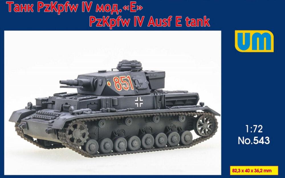 Pz.Kpfw IV Ausf E WWII German tank Pz.Kpfw IV Ausf E WWII German tank von Unimodels