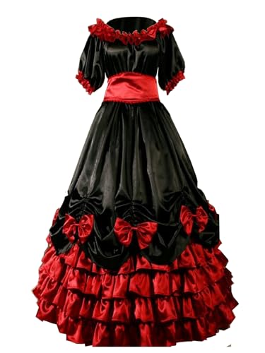 UniqKaliber 18. Jahrhundert viktorianisches Mittelalterliches Bürgerkrieg Ballkleid Cosplay Tanzkostüm Dame Prinzessin Kostüm Vintage Kleid UniqKaliber 18. Jahrhundert viktorianisches Mittelalterliches Bürgerkrieg Ballkleid Cosplay Tanzkostüm Dame Prinzessin Kostüm Vintage Kleid von UniqKaliber