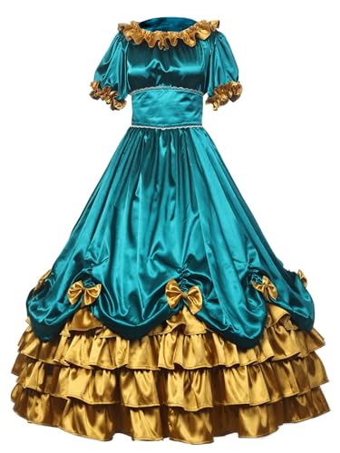 UniqKaliber 18. Jahrhundert viktorianisches Mittelalterliches Bürgerkrieg Ballkleid Cosplay Tanzkostüm Dame Prinzessin Kostüm Vintage Kleid UniqKaliber 18. Jahrhundert viktorianisches Mittelalterliches Bürgerkrieg Ballkleid Cosplay Tanzkostüm Dame Prinzessin Kostüm Vintage Kleid von UniqKaliber