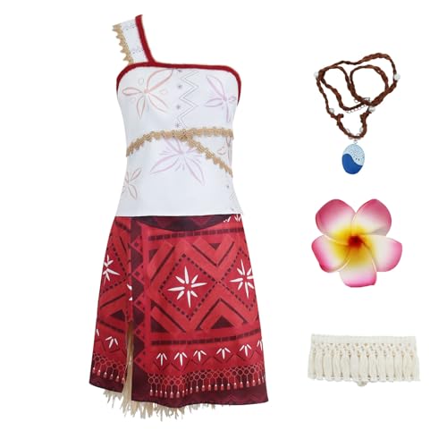UniqKaliber Prinzessin Dress Up für Frauen, Ozean-Abenteuer-Kostüme mit Halskette, Kopfbedeckung, Cosplay-Outfit UniqKaliber Prinzessin Dress Up für Frauen, Ozean-Abenteuer-Kostüme mit Halskette, Kopfbedeckung, Cosplay-Outfit von UniqKaliber