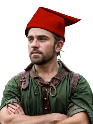 UniqKaliber Zwergkostüm, Halloween-Kostüm, Elfenhüte, Zubehör für Erwachsene, Geschichtenbuch-Charakter, Cosplay, Weihnachten UniqKaliber Zwergkostüm, Halloween-Kostüm, Elfenhüte, Zubehör für Erwachsene, Geschichtenbuch-Charakter, Cosplay, Weihnachten von UniqKaliber