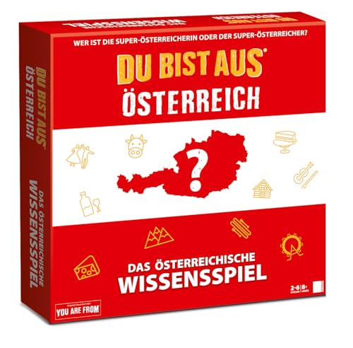 Unique Gaming - Brettspiel - Du bist aus Österreich - Das österreichische Wissensspiel von Unique Gaming
