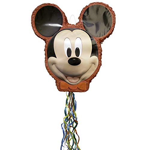 Disney Mickey Mouse-Pinata - Zugschnur von Unique
