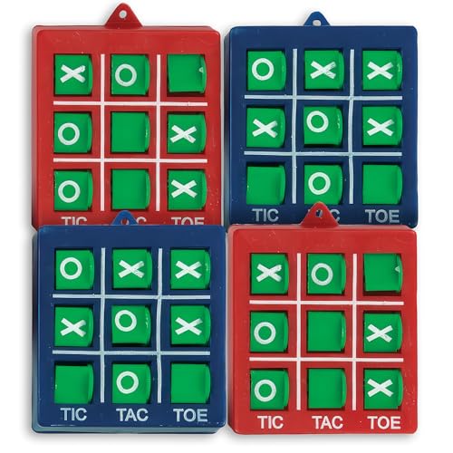 Partygeschenke - Tic-Tac-Toe-Spiel - 4er-Pack von Unique