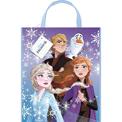Große Partytasche aus Kunststoff - Disney Frozen 2 Party - 33cm x 28cm von Unique