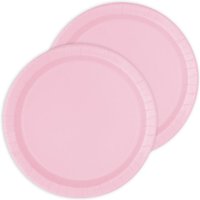 Kuchenteller in Rosa, 20er Pack, Ø 17cm Kuchenteller in Rosa, 20er Pack, Ø 17cm von Unique Party