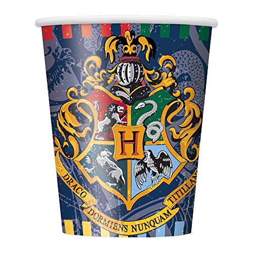 Papierbecher - 266 ml - Harry Potter Party - 8er-Pack Papierbecher - 266 ml - Harry Potter Party - 8er-Pack von Unique Party