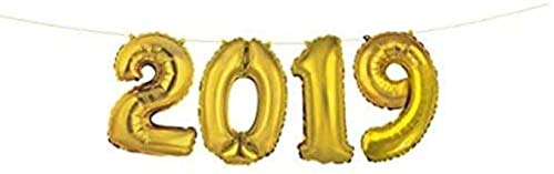 Unique Party 53695 Anzahl Ballons, Gold, Large Unique Party 53695 Anzahl Ballons, Gold, Large von Unique Party