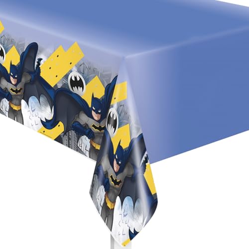 Kunststoff-Tischdecke - 2,13 m x 1,37 m - Batman Party Kunststoff-Tischdecke - 2,13 m x 1,37 m - Batman Party von Unique