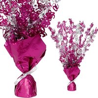 Ballongewicht Zahl "90"-Tischdeko, metallic pink von Unique