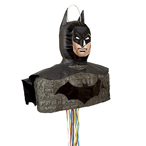 Batman-Pinata - Zugschnur von Unique